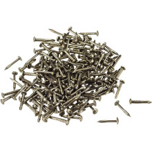 Small Tiny Nails 1.2x10mm(DxL) for Wooden DIY Decorative Pictures Boxes Household Accessories Bronze Tone 300pcs