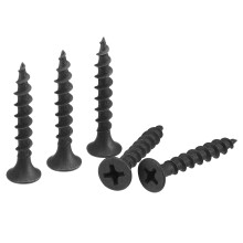 #8 x 1 3/16-Inch Wood Screws Phillips Flat Head Carbon Steel Self Tapping Screws Grey 50pcs