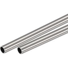 304 Stainless Steel Round Tube 11mm OD 1mm Wall Thickness 250mm Length 2 Pcs