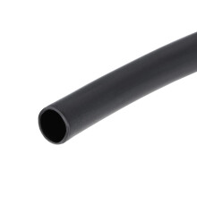 Heat Shrink Tubing, 1/8"(3mm) Dia 7.4mm Flat Width 3:1 Rate Shrinkable Tube Cable Sleeve 5m - Black