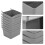 8 Pieces Pegboard Bins Kit Pegboard Parts Storage Pegboard Accessories Workbench Bins for Organizing Hardware(Grey) 6