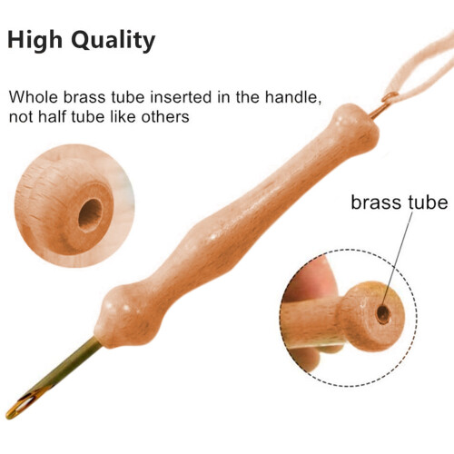 3 Size Punch Needle Set Embroidery Stitching  Tool for Diy Sewing 1