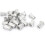 20 Pcs M6x15mm Aluminum Flat Head Rivet Nuts Threaded Insert Nutserts 1
