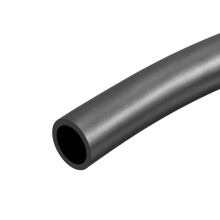 Lubricating Oil Hose, 16mm ID x 21mm OD 6.6ft Rubber Water Hose Tubing Black