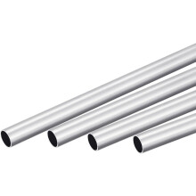 6063 Aluminum Round Tube 20mm OD 18mm Inner Dia 300mm Length Pipe Tubing 4 Pcs