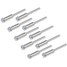Cut-Off Wheel Screw Mandrels 2.35mm Shank Diameter Cutting Disc Holder for Compatible Rotary Tools 10 Pcs