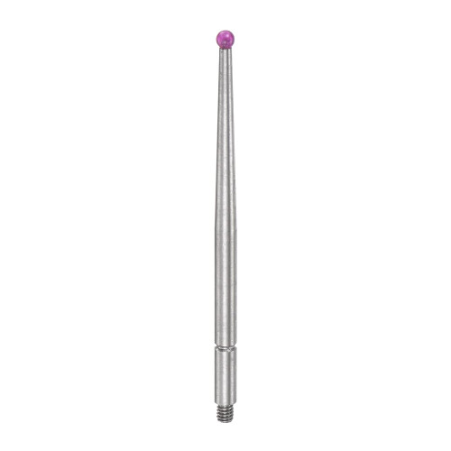Contact Point for Dial Test Indicator, 2mm Diameter Ball Tip M2.0x0.4 Thread 1.75" Length