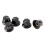 5pcs 16mm Height 6mm Shaft Insert Dia Potentiometer Rotary Knobs 1