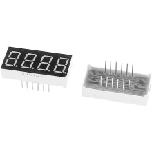 2pcs 0.36" 7 Segment 4 Digit Common Anode Red LED Digital Display
