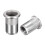 M10 304 Stainless Steel Rivet Nuts Flat Head Insert 10 Pcs 1