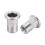 M6 304 Stainless Steel Rivet Nuts Flat Head Insert 10 Pcs 1