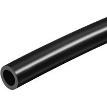 Silicone Tubing 1/4"(6mm) ID X 3/8"(10mm) OD 10ft Silicone Rubber Tube Air Hose Water Pipe for Pump Transfer Black