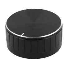 Plastic Potentiometer Rotary Control Knobs Caps, 17 x 40 mm, Black
