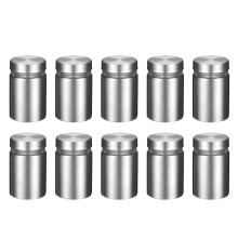 3/4 Dia x 1-3/16"(19x30mm) Standoff Screws Wall Mount Sign Holders Acrylic Glass Nails 10pcs