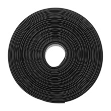 Heat Shrink Tubing, 13mm Dia 21mm Flat Width 2:1 Heat Shrink Wrap Cable Sleeve Heat Shrink Tube 20m Black