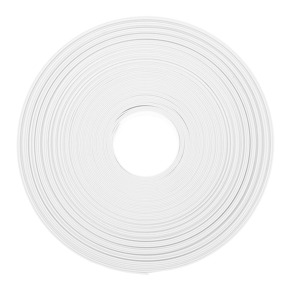 Photos - Cable (video, audio, USB) Heat Shrink Tubing, 11mm Dia 17mm Flat Width 2:1 Heat Shrink Wrap Cable Sleeve Heat Shrink Tube 20m White