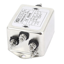 CW4B-20A-S AC 380V 20A 6Pin Metal 3 Phase Suppressor Power EMI Filter