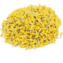 1000Pcs 16 AWG 1.5mm2 Insulated Cord End Wire Ferrules Terminal VE1508 Yellow