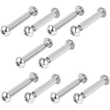 8mmx42mm Hex Socket Cap Head Screw Bolt Sleeve Barrel Connector Nut 10pcs