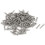 M3 x 20mm Phillips Flat Head Self Tapping Screws Silver Tone 190pcs 1