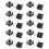 20Pcs 4 Pins Square 6mmx6mmx5mm High Temperature Mini Push Button Switch 1