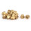 15pcs M4 Female Thread Nut DIN1587 Dome Cap Head Hex Brass Tone 1