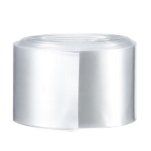 29.5mm Flat PVC Heat Shrink Tubing Battery Wrap 5m Length for 18650 Battery Clear