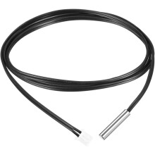 15K NTC Thermistor Probe 19.7 Inch Stainless Steel Sensitive Temperature Temp Sensor for Air Conditioner