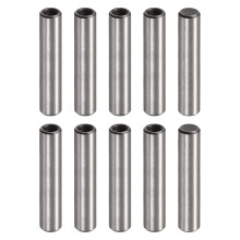 M5 Internal Thread Dowel Pin 10pcs 8x35mm Chamfering Flat Carbon Steel Cylindrical Pin Bed Bookshelf Metal Devices Industrial Pins
