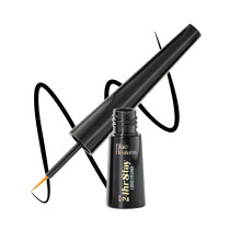 Blue Heaven 24Hr Stay Liquid Eyeliner Waterproof Smudge Proof | Quick Dry, Fine-Tip Brush For Precision | Long-Lasting Eye Liner For Women | Black | 3