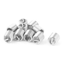 M5 x 0.8mm x 2D V-Coil Wire Helicoil Thread Repair Inserts 10Pcs