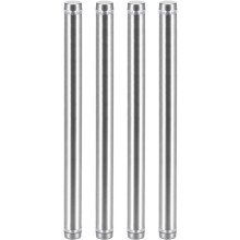 1/2 Dia x 6-1/2"(12x164mm) Double Head Standoff Screws Acrylic Glass Nails 4pcs