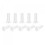M2 x 6mm Plastic Phillips Machine Screws, PC Flat Head Machine Bolts Transparent 25pcs 1