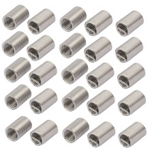 #10-32x0.57 304 Stainless Steel Helical Coil Wire Thread Insert 25pcs