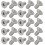 1/4-20 x 1/2" 304 Stainless Steel Flat Head Hex Socket Cap Screw 25pcs 1