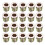Furniture Threaded Insert Nuts Zinc Alloy M5 Internal Threads 10mm Length 20pcs 1