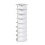 (8 floors, circular shape) 8-Tier Rotating Shoe Rack Tower - White 12