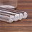 8Pcs 6.5Inch Acrylic Rolling Pin Clear Clay Rolling Pins Fondant Rolling Pole Cake Noodle Baking Decorating Tools 6