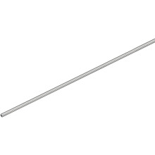 304 Stainless Steel Capillary Tube, OD 1mm x 0.1mm Wall Thick 250mm Length Metal Tubing for Industry Machinery