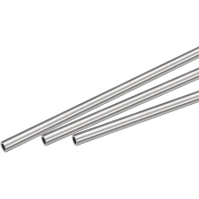 304 Stainless Steel Capillary Tube, OD 4.5mm x 0.6mm Wall Thick 250mm Length Metal Tubing for Industry Machinery, 3Pcs