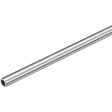 304 Stainless Steel Capillary Tube, OD 5mm x 0.7mm Wall Thick 250mm Length Metal Tubing for Industry Machinery