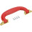 Luggage Handles, 155mm/6.1inch Plastic Pull Handle Suitcase Case Replacement Handles with Screws for Case Suitcase Toolbox, Red 1
