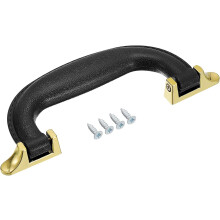 Luggage Handles, 85mm/3.35" Hole Distance Plastic Pull Handle Suitcase Case Replacement Handles with Screws for Case Suitcase Toolbox, Black