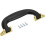 Luggage Handles, 85mm/3.35" Hole Distance Plastic Pull Handle Suitcase Case Replacement Handles with Screws for Case Suitcase Toolbox, Black 1