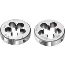 1/2-28 UNEF 5/8-24 UNEF Round Dies Machine Thread Threading Dies 1.5" OD Tool Steel
