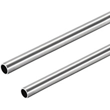 304 Stainless Steel Tube, 4mm/5mm OD 0.4mm Wall Thickness 250mm Length Pack of 2