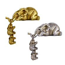 Resin Elefant Figuren Muttertag Geschenk Set