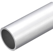 6063 Aluminum Round Tube, 40mm OD 34mm Inner Dia 300mm Length Pipe Tubing for Industry DIY Projects