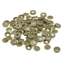 100Pcs 5mm Hinged Screw Cover Caps Plastic Fold Screw Snap Covers Washer Flip Screw Protection Cover for M3 M4 M5 Screws, Green