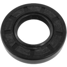 Metric Rotary Shaft Oil Seal 25x47x8mm TC Double Lips Rubber, Black